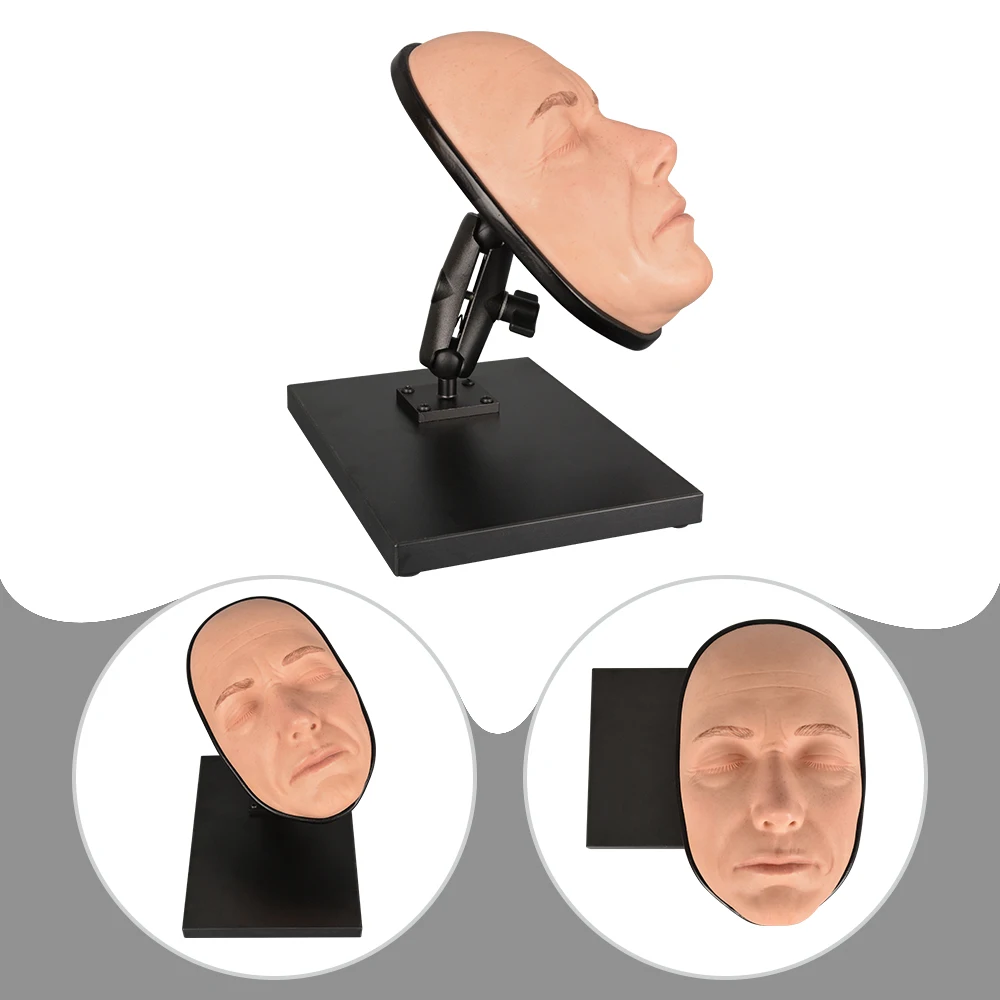 Multi-Directional Female Facial Injection Training Model Silicone Injection Mannequin Face Model for Botox Injection Practice