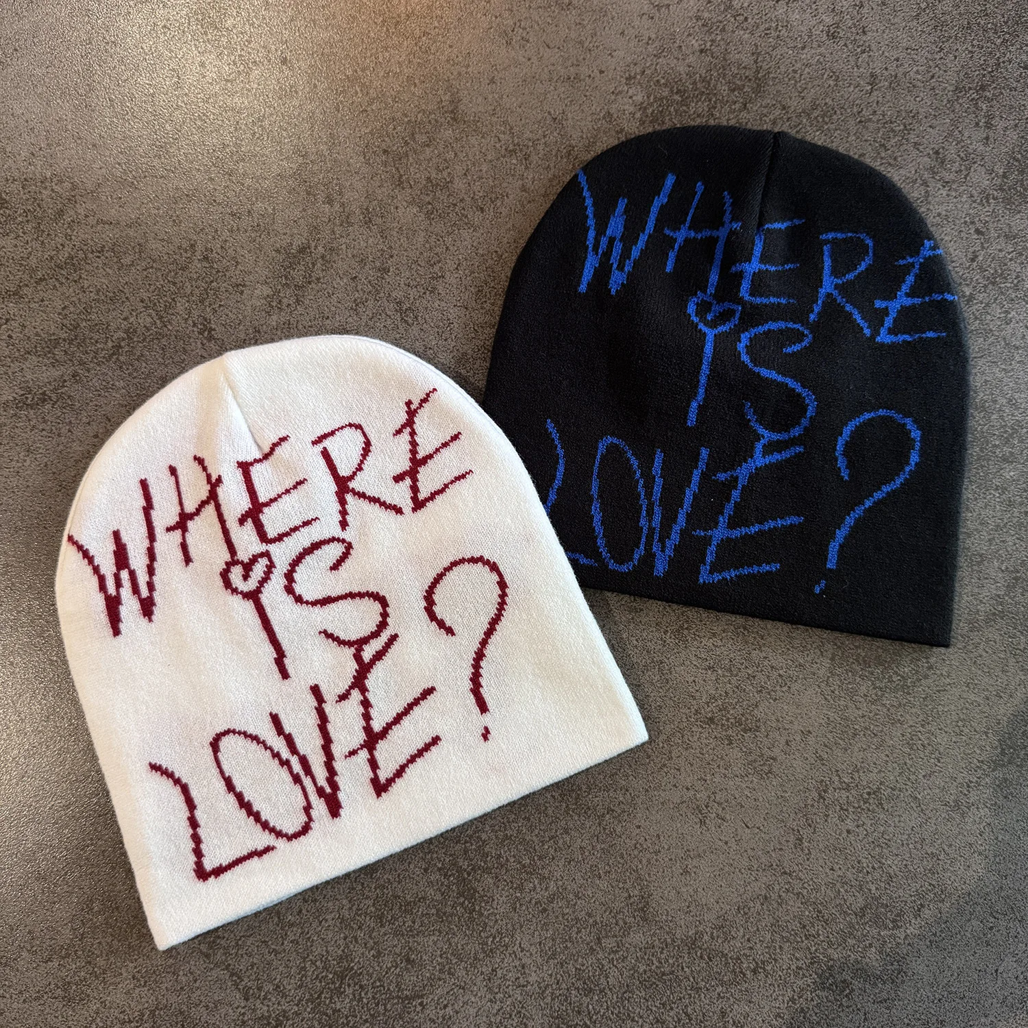 女性帽子ニットビーニーゴス歯キャップ男性 Y2k ストリート冬のファッションプルオーバー Kpop 原宿ヴィンテージ暖かいヒップホップユニセックス