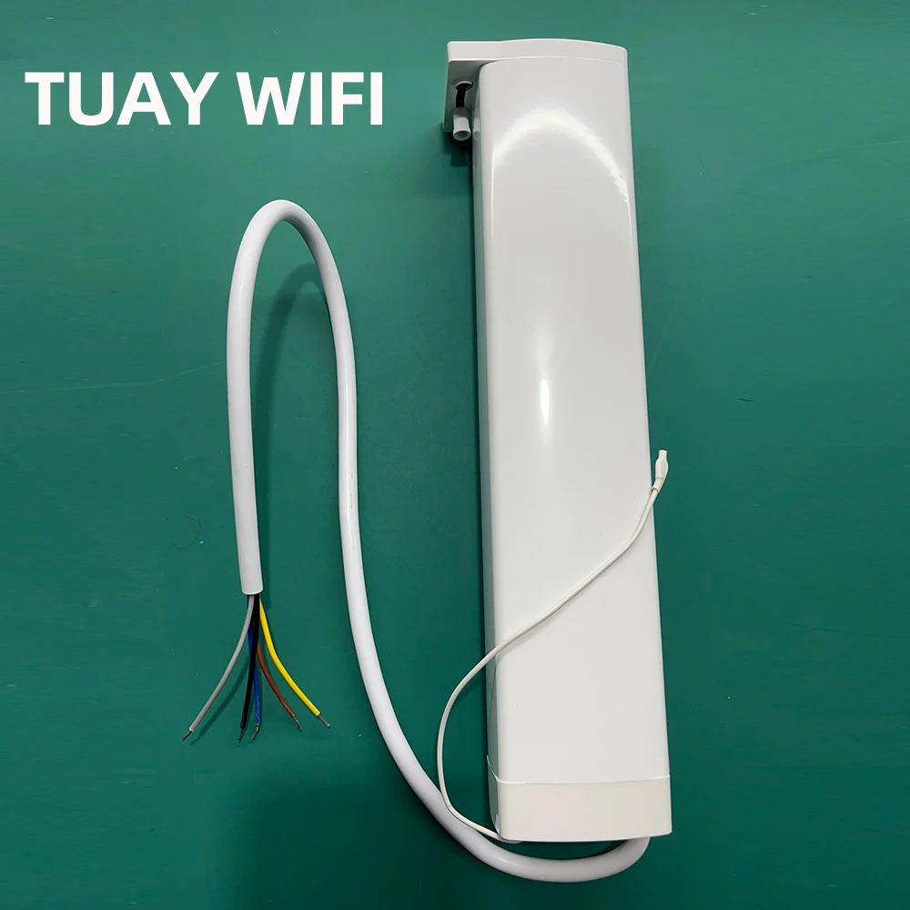 LifeLibero Tuya Wifi Electric 5-Wire Curtain Motor With Remote Voice Control Alexa Google For Smart Custom Old Rail Tracks