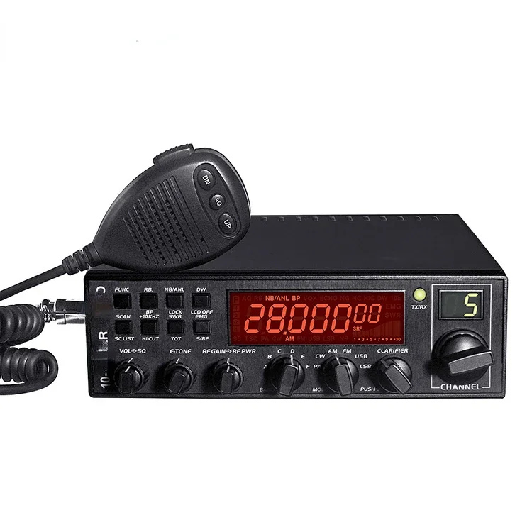 AT-5555 PLUS AM FM SSB cb radio / walkie talkie High Power 45W Long Range cb radio High quality mobile radio