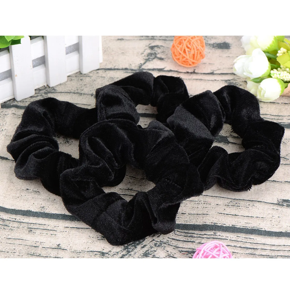

10Pack Premium Stretchy Hair Scrunchies Soft Elastic Ponytail Holders for Daily Wear Parties Anniversaries Ceremonies Hair