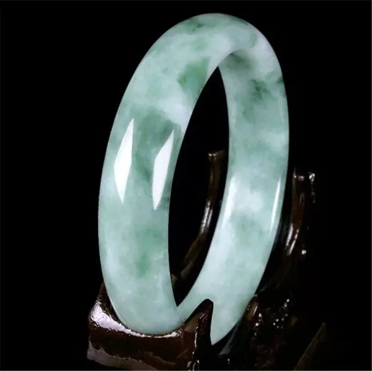 

zheru Jewelry Natural Burma Jade 54mm-62mm bracelet Exquisite Princess bracelet send girlfriend send mom