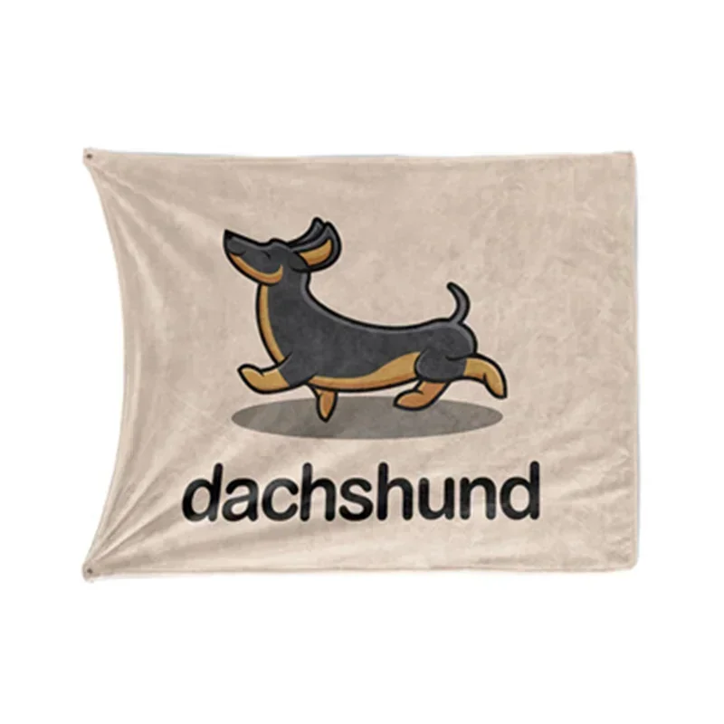 

Милое одеяло-сауна с таксой и хот-догом в стиле каваи, пляжное полотенце-накидка для детей, декоративное покрывало для дивана размера Queen/King для пар