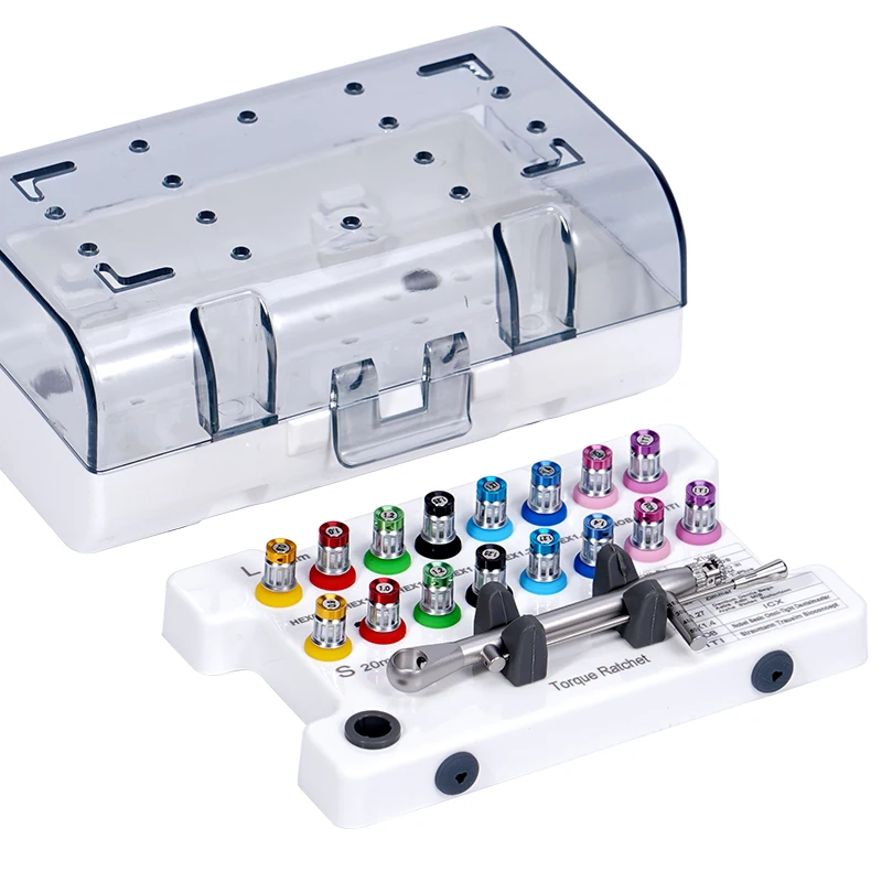 

Dental Universal Implant Prosthetic Kit Restoration Torque Screwdriver Wrench Dentistry Implant Repair Tools