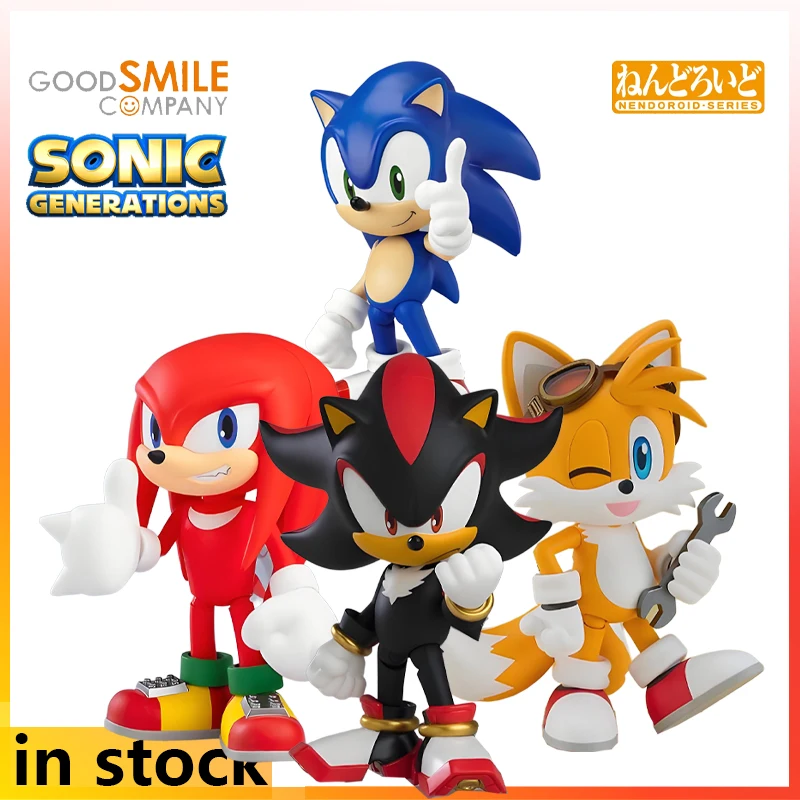 

GSC Make Finished Product Movable Q-version Exquisite Doll NENDOROID Sonic The Hedgehog Anime Toys Model Festival Gift for Boys