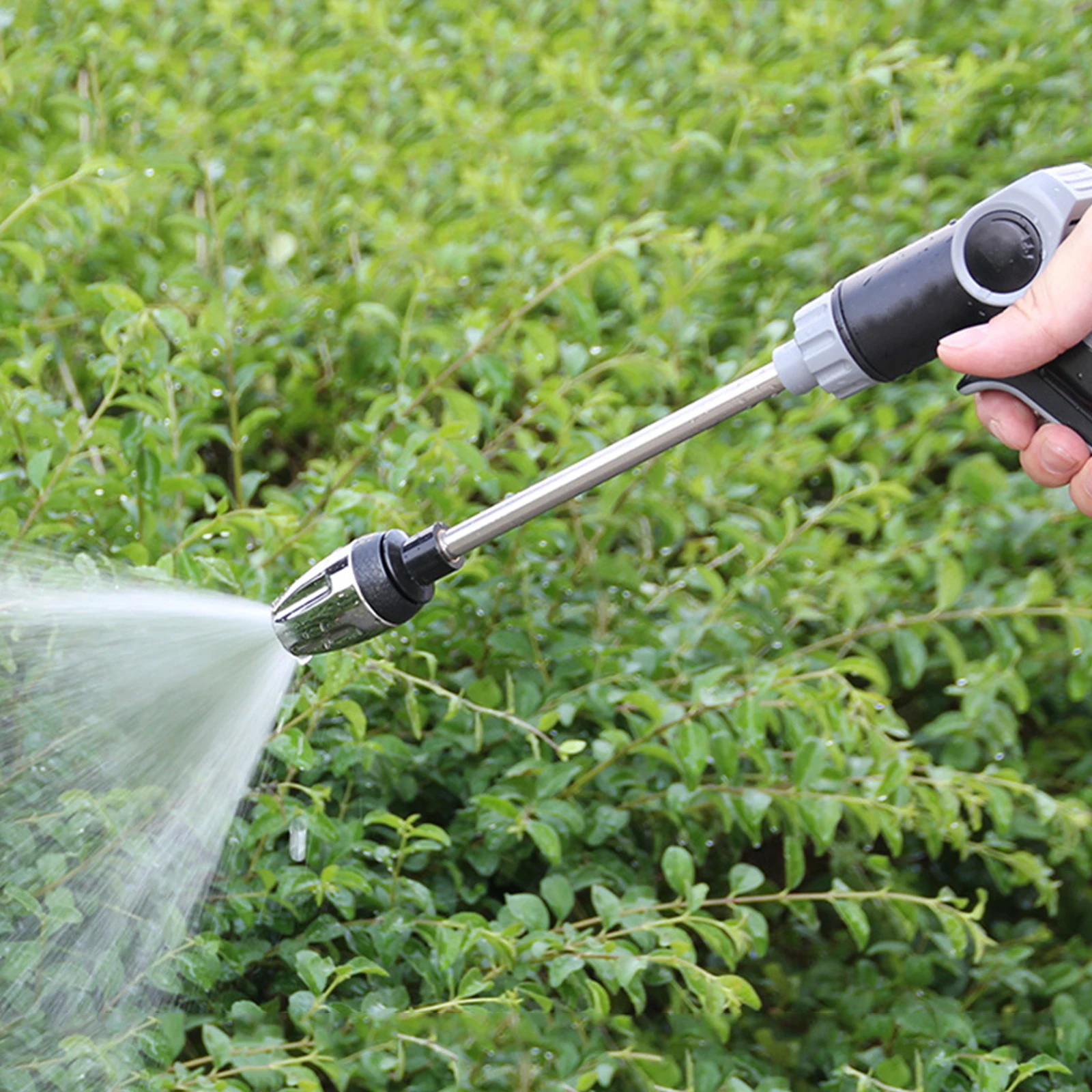 High-Pressure Car Washing Water Gun Foam Kettle Garden Lawn Watering Irrigation Tools 3/4in Expandable Hose Cleaning Supplies