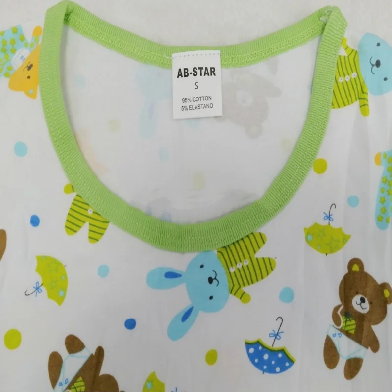 

6XL-S Cute Cartoon Pattern Bodysuit Cotton Snaps Soft Comfortable Onesie ABDL Adult Baby Diaper Romper Couple Home Playsuits