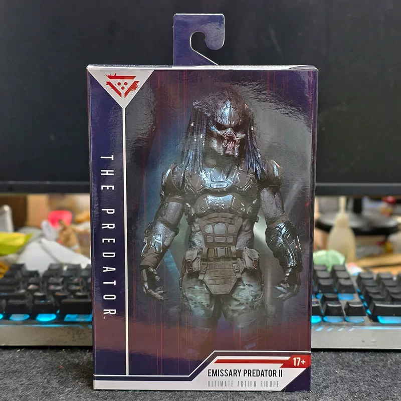 Figura de Acción Neca The Predator Emissary Predator 2, Figura de Manga, Juguete de Anime, Muñeco Articulado de 7 Pulgadas, Regalo