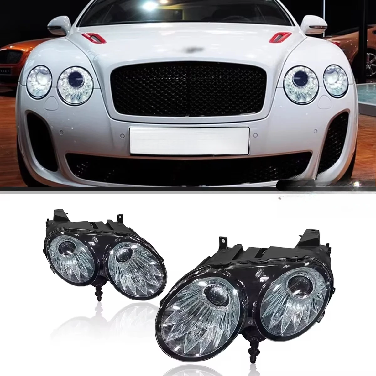 2004 2012 Light Emitting Diode Car Lights Flying Branch Headlights Daytime Running Lights Dynamic