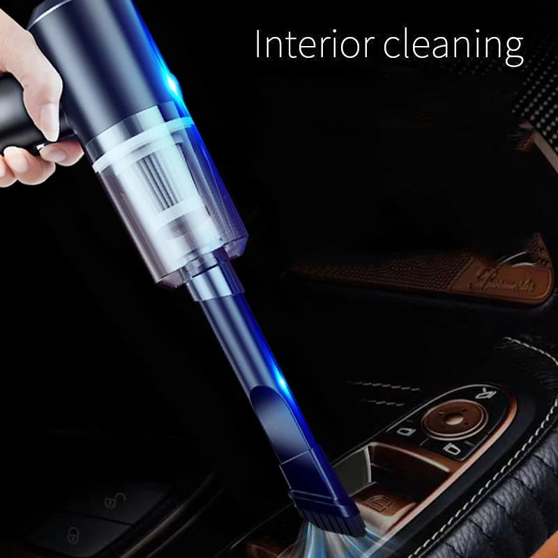 Portable Small Vacuum Cleaner For Multi Purpose Vehicles Small Household Pump Handheld Car Vacuum Cleaner Strong Suction For Car