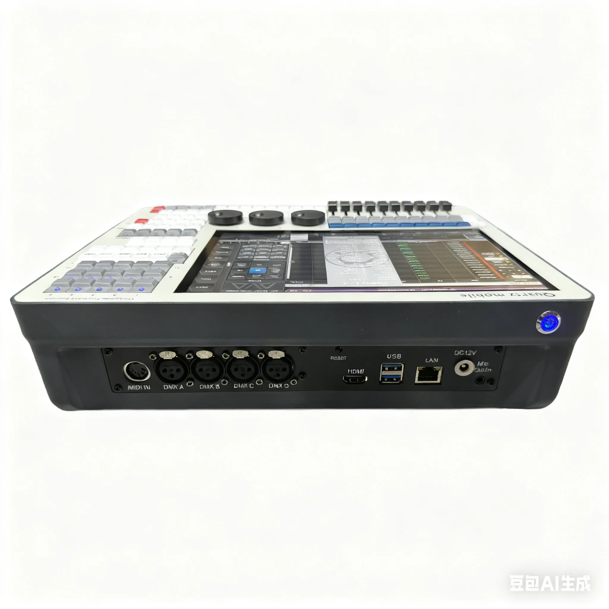 Mini Quartz Mobile Titan V15.1 V16.0 V17.1 V18.0 DMX RDM Control Stage Light Controller Built in Capacitive Touch Screen UPS