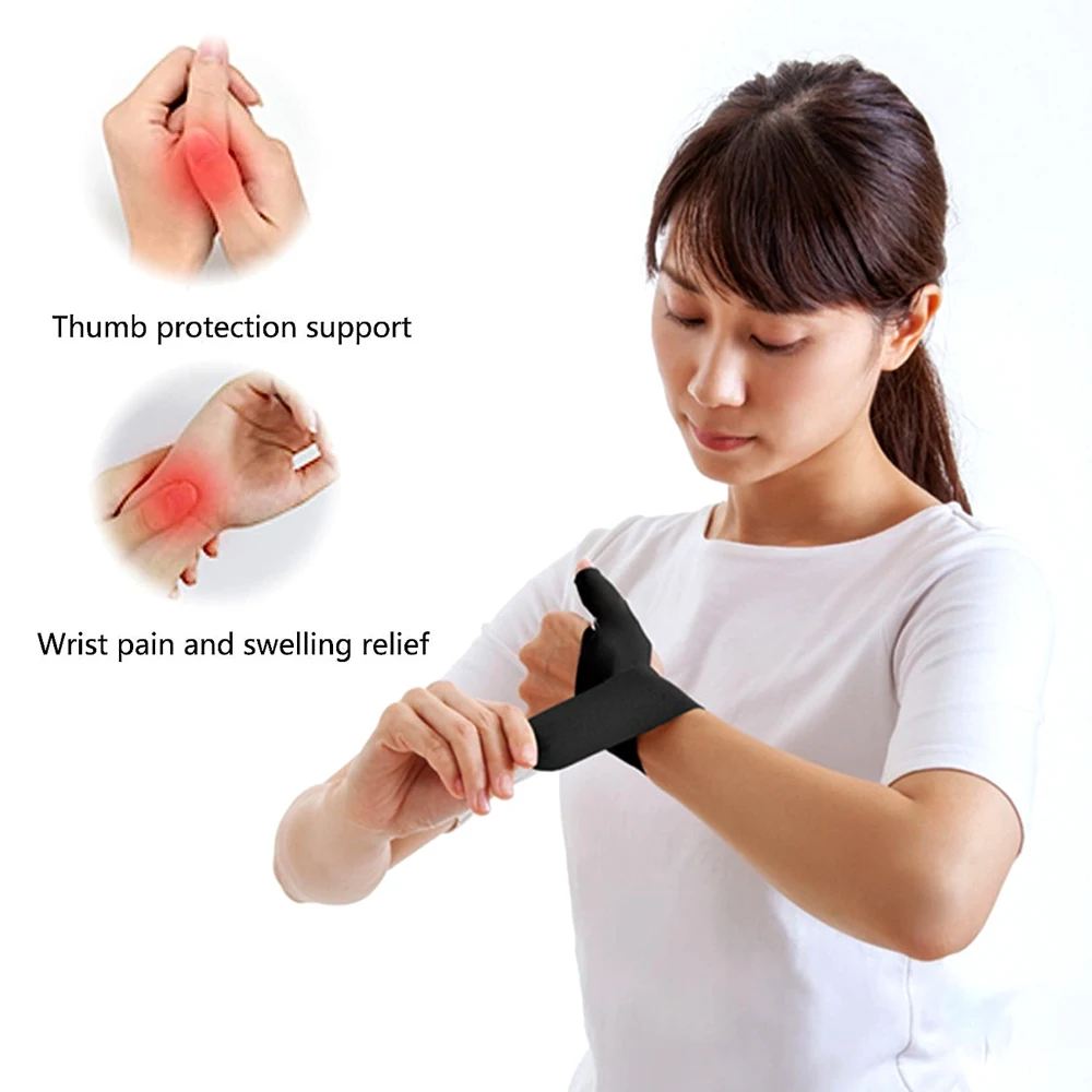 1Pcs Thumb Wrist Support Belt Wrist Compression Sleeve Splint for Sprained, Tendonitis, Carpal Tunnel,Hand Joint Pain,Arthritis