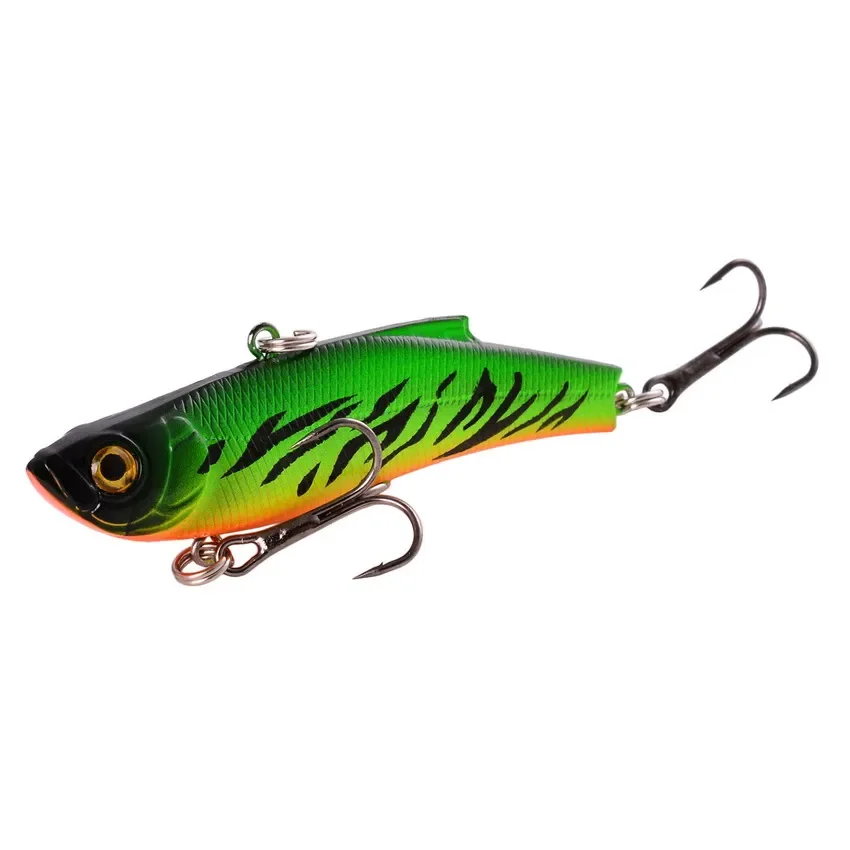 VIB Inverno Ice Sea Fishing Lures, Hard Crankbait Wobblers, Acessórios de Pesca Carpa Artificial, 11 Cores, 7cm, 18.4g, 1Pc