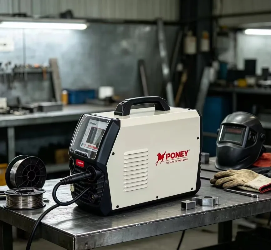 MIG 200DP X Double Pulse MIG Welding Machine 200A 220V Multi Process Synergic MIG TIG MMA Portable Aluminum Welder With LCD