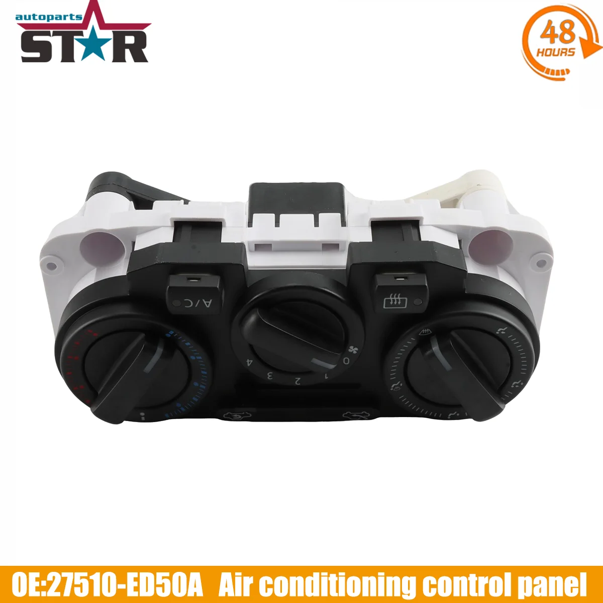 

27510-ED50A 27510ED50A Панель управления обогревателем кондиционера, переключатель климат-контроля для Nissan TIIDA 2007-2018, автомобильные аксессуары