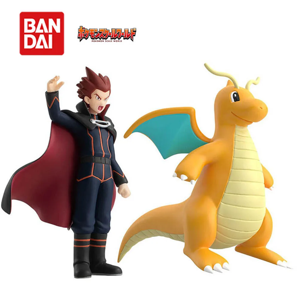 

In Stock Bandai Pokemon Scale World Wataru Kairyu Kanto Region Original Anime Figure Model Child Collectible Toys Second Edition