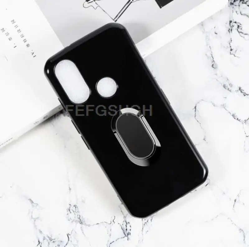 For Cat S62 Pro 5.7 inch Caterpillar Cat S62 Pro Back Ring Holder Bracket Phone Case Smartphone TPU Soft Silicone Cover