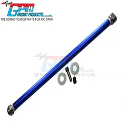 GPM STAINLESS STEEL+ALUMINUM CENTER DRIVE SHAFT -5PC SET FOR TRAXXAS 1/10 RUSLTLER 4X4 VXL 67076-4 UPGRADE