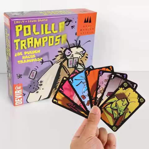 Royal Card Game Party Game Cheating Moth Board Deck - Family Bluffing Strategy with Poker Elements (2-6 Players Ages 8+)