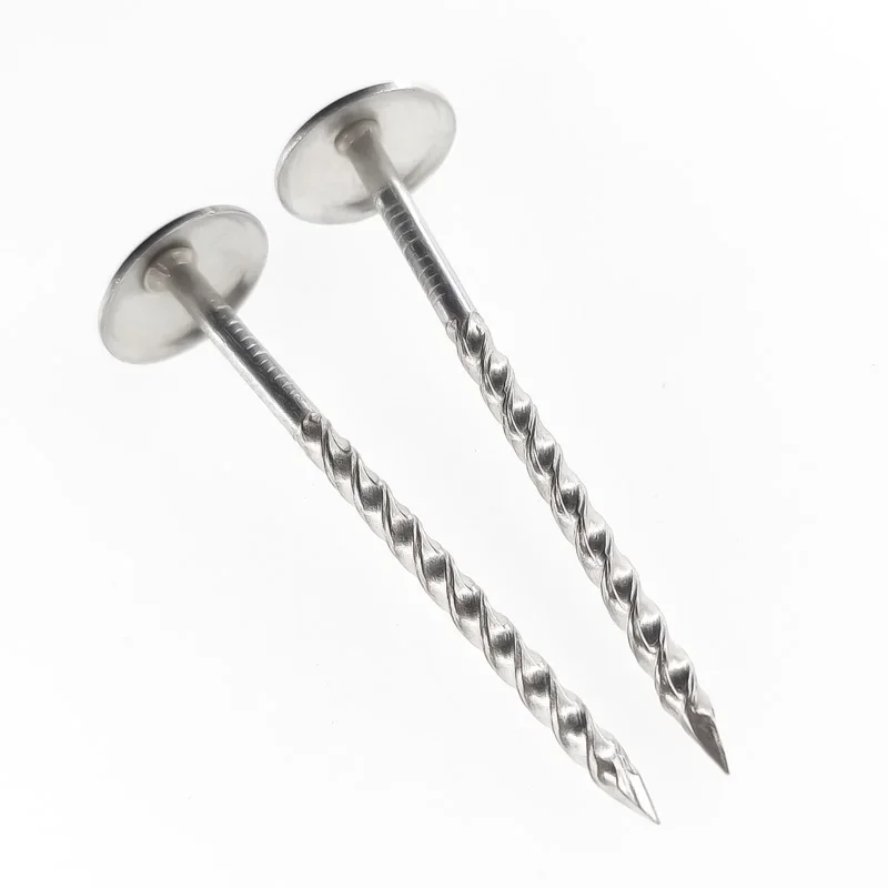 

China Factory 2-1/2 Inch 3 Inch Umbrella Head Roofing Nails/Corrugated Nails Galvanized Twisted Shank