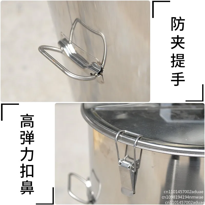 Herramientas y utensilios de apicultura - cubo de metal para miel (varios modelos)