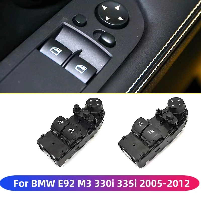 

For BMW E92 M3 330i 335i Car Front Master Electric Power Window Control Switch Replacement 2005-2012