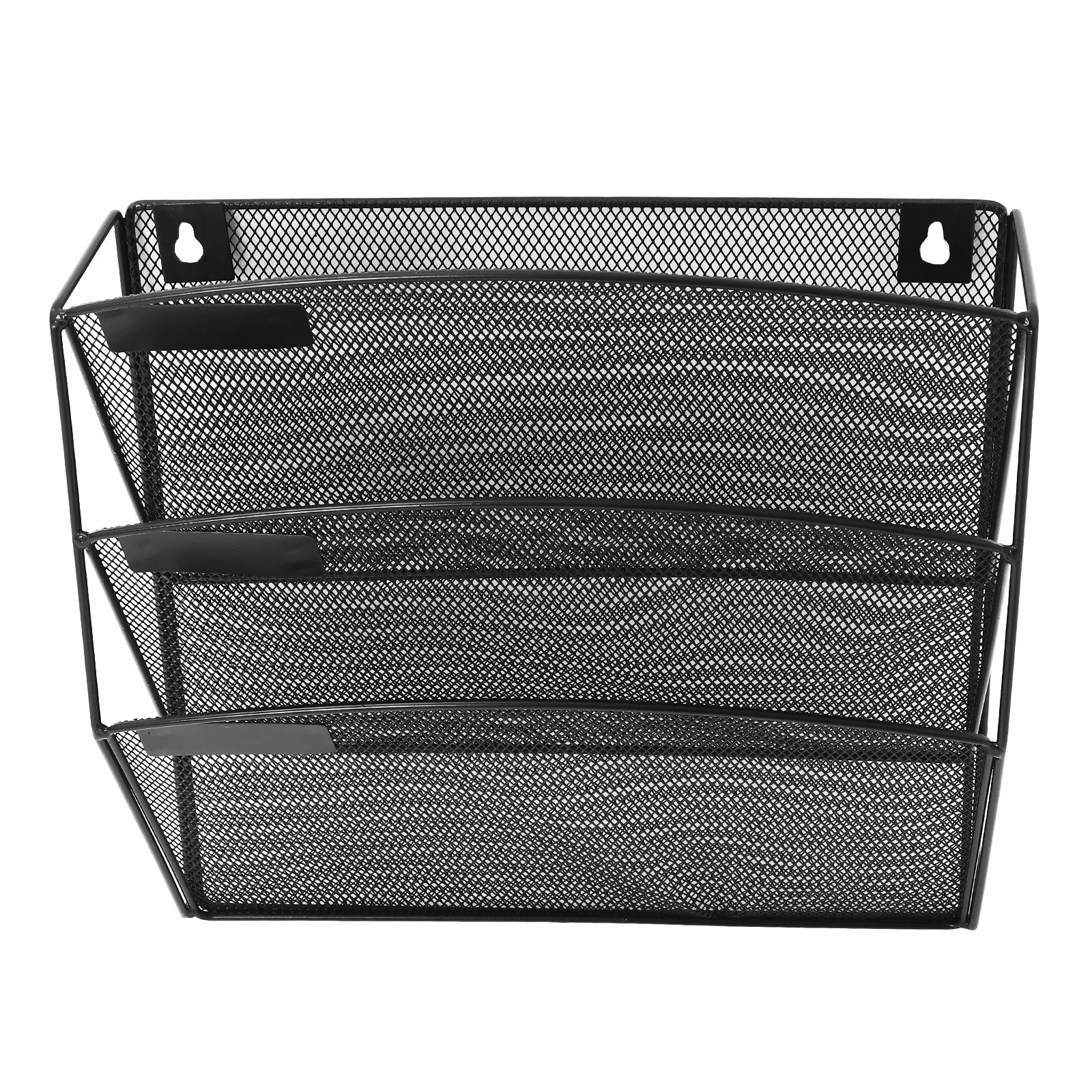 

Multi-Layer A4 Wall-Mounted File Organizer Vertical Hanging File Holder Office Wall Organizer Metal Folder Holder Paper Document