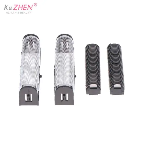Imagen 1 del producto Juego de cuchillas de corte para máquina de afeitar eléctrica, accesorios de red de cuchillas de KM-1102, adecuado para KEMEI, 4 unids/set