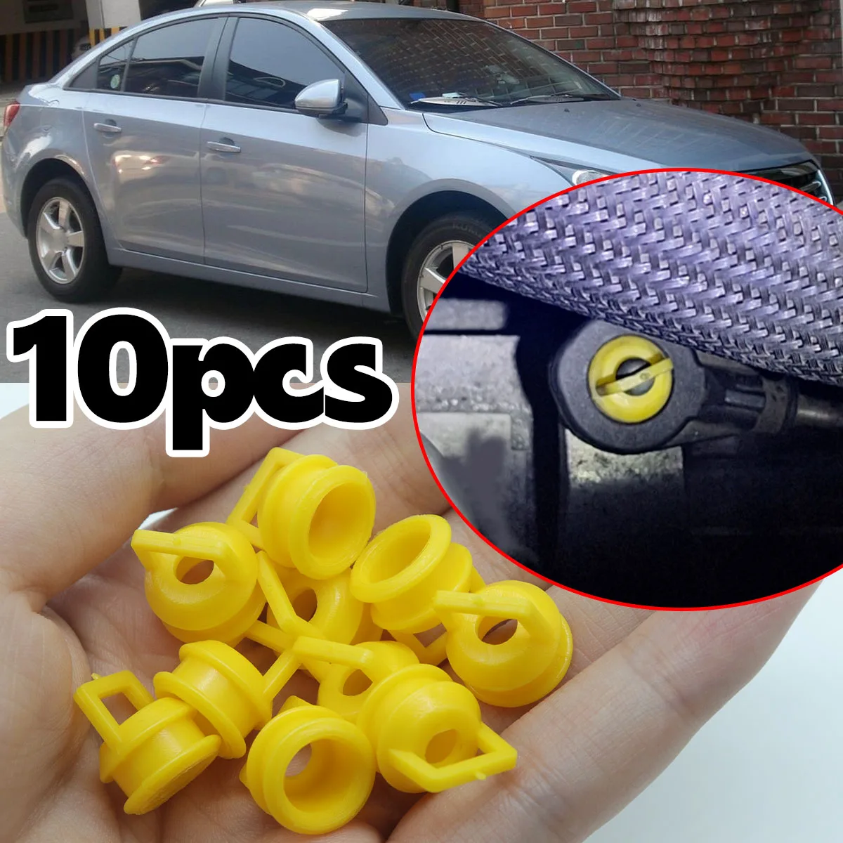 

10PCS Shift Cable Bushing for Daewoo Lacetti Premiere 2008-2011 Linkage Rubber Sleeve Bands Grommet Clips Accessories Drivetrain