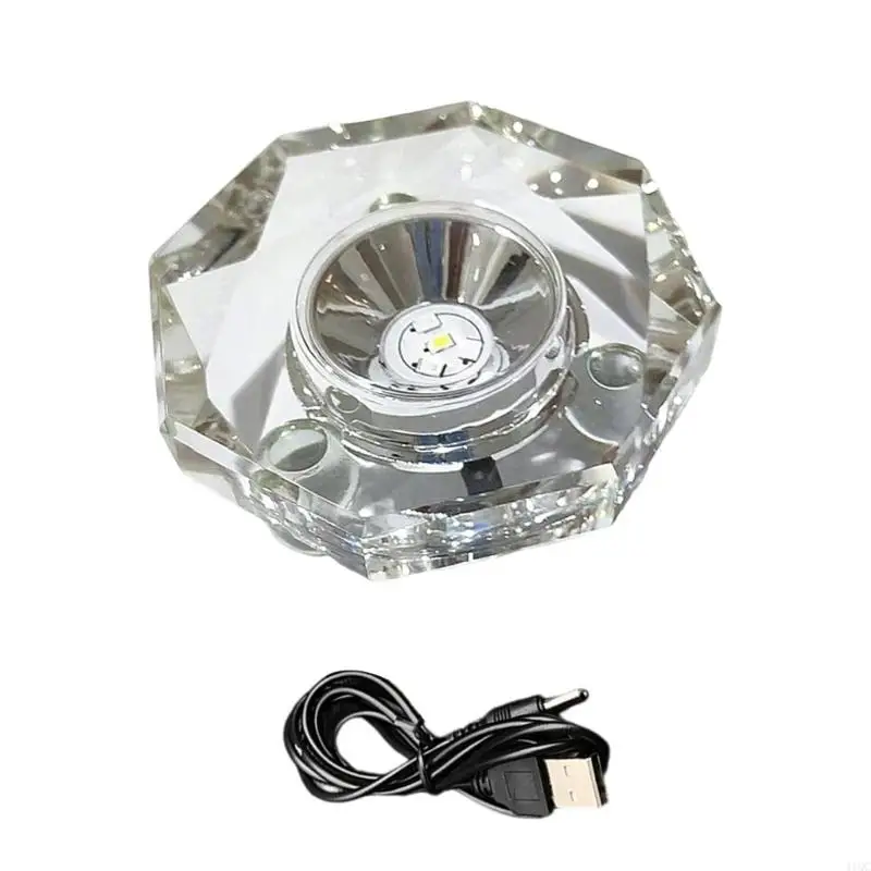 Crystals Display Stand Featuring Dynamic Color Energy Efficient LED Illuminated 