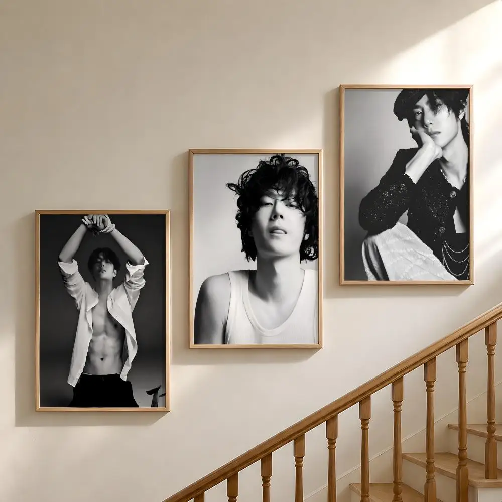 Actor W-Wang Y-Yibo Poster Waterproof HD Modern Peel And Stick Wall Decor Bedroom Living Room Dorm Office
