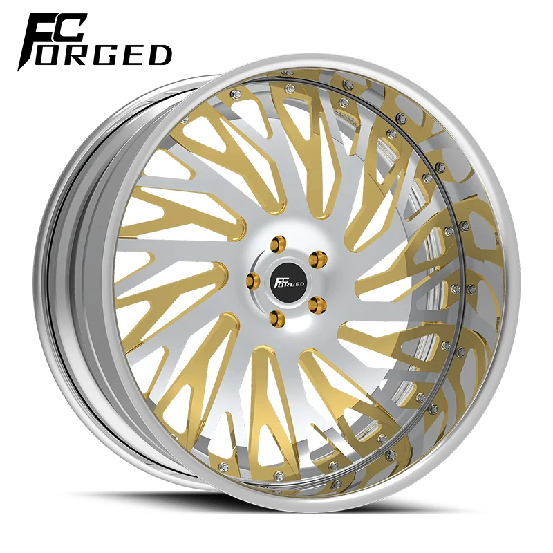 FcForged Luxury Car Wheels 5x127 Wheels 24 Inches 6x139.7 8x180 Custom 26 Inch Forged Wheels 17-24 Inch