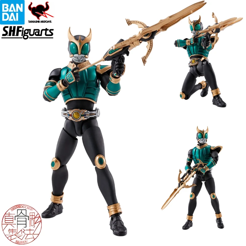 Genuine BANDAl S.H.Figuart Kamen Rider Kuuga Rising Pegasus Tokusatsu Figures Collectible Model DecorationOriginal Gift For