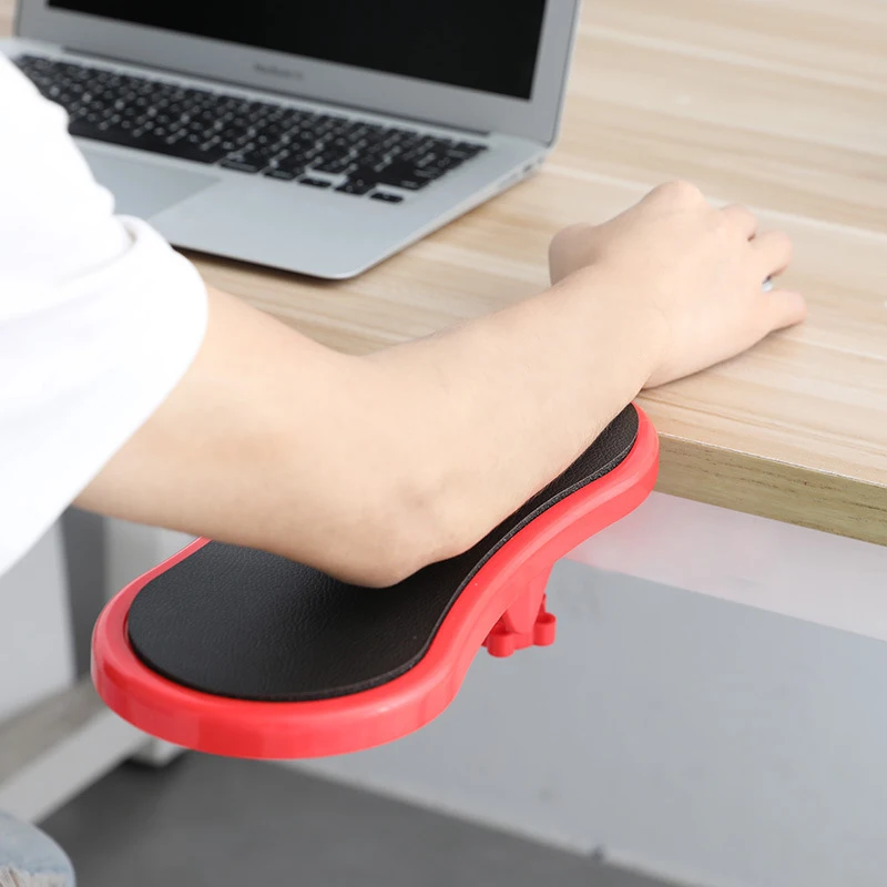 Attachable Mouse Armrest Pad Desk Computer Table Arm Support Board Wrist Rest Chair Extender Hold Hand Shoulder Mousepad