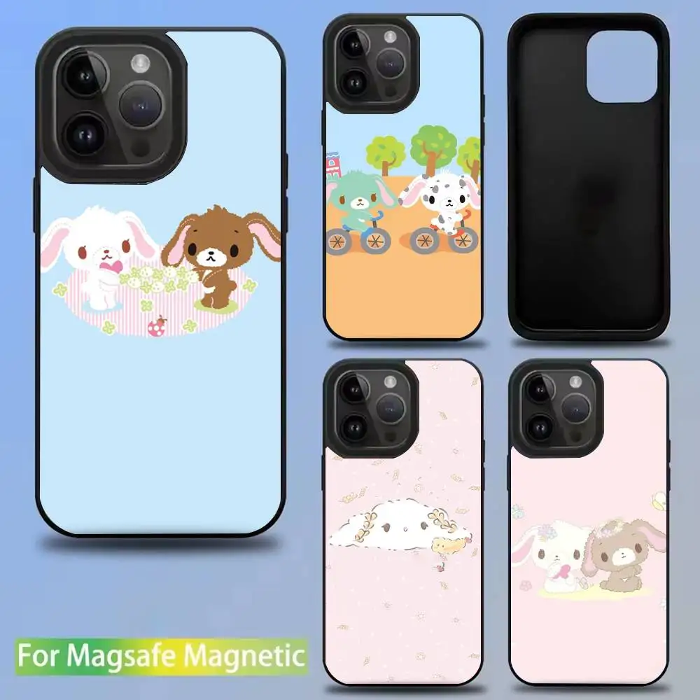

S-Sugarbunnies-S Phone Case For iPhone 16,15,14,13,12,11,Pro,Max,Plus,Mini,SE New Magsafe Magnetic Wireless Charging