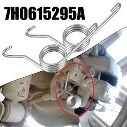 2x molle di ritorno pinza freno posteriore per Skoda-pompa distributore parcheggio 7 h0615295a, 7 h0615296 accessori in metallo argento