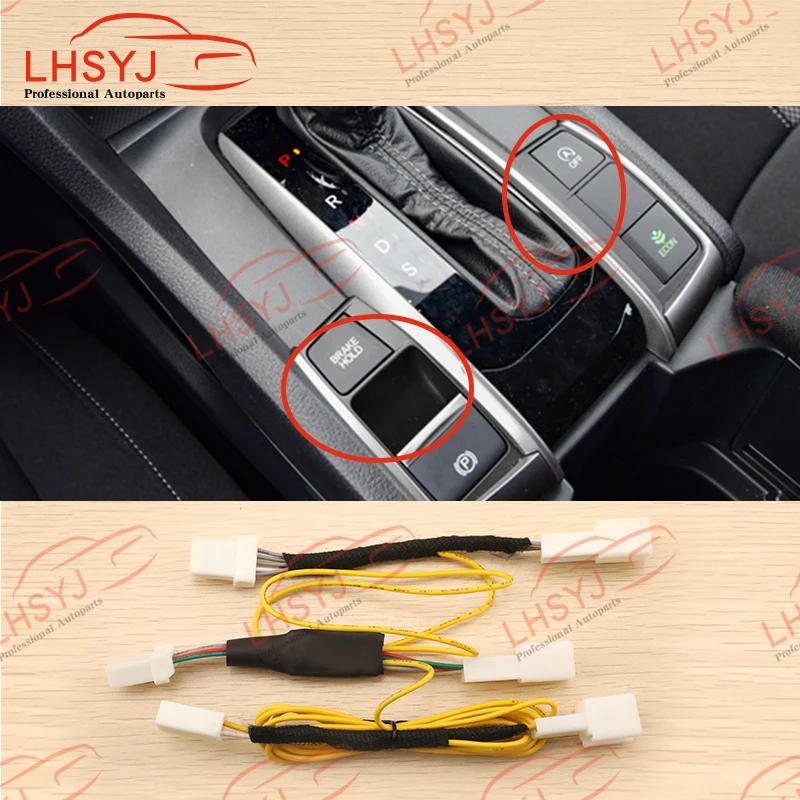 Car Automatic Stop Start Engine System off Eliminator Control Sensor Plug Smart Drive&Park For Honda New Civic