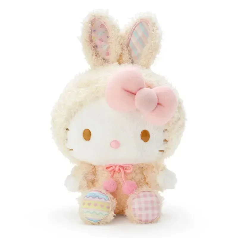 Miniso Sanrio Cartoon Kuromi Hello Kitty My Melodie Cinnamoroll Kussen Pluche Speelgoed Zacht Pluche Pop Kussen Meisjes Verjaardagscadeaus