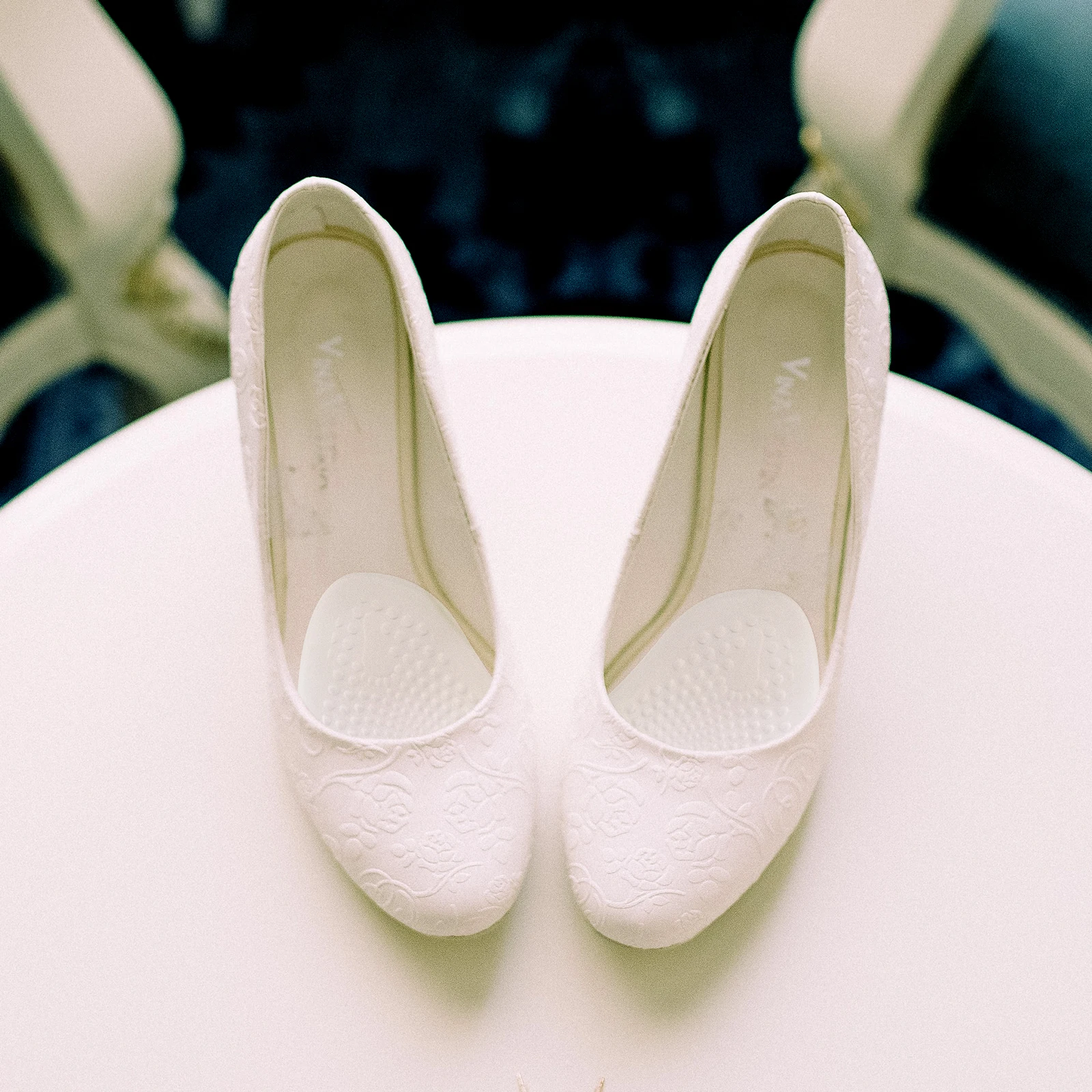 

High Heel Insoles 2 Pairs Forefoot Pads Thickened Cushion Highheel Half Sole Inserts AntiSlip Comfort Toe Pressure