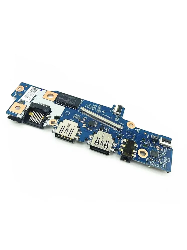 OEM Płytka przycisku zasilania, portów I/O, audio, słuchawkowych, RJ45, USB do laptopa Dell Latitude 3420 E3420 L3420, numer części 0FTKJ8 — zdjęcie produktu 7