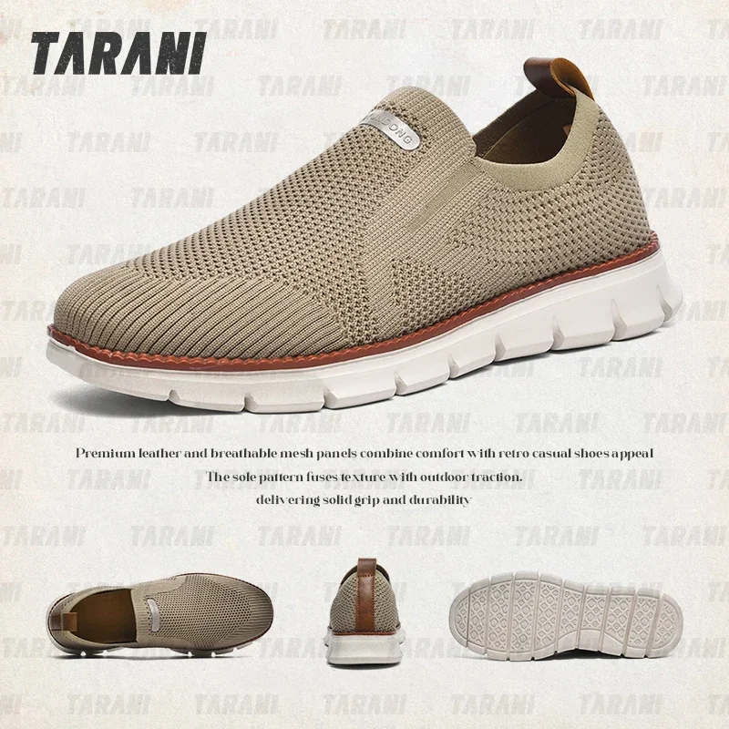 

Мужская дышащая повседневная обувь, легкие спортивные кроссовки для мужчин, удобная спортивная обувь без шнурков для прогулок, путешествий, работы