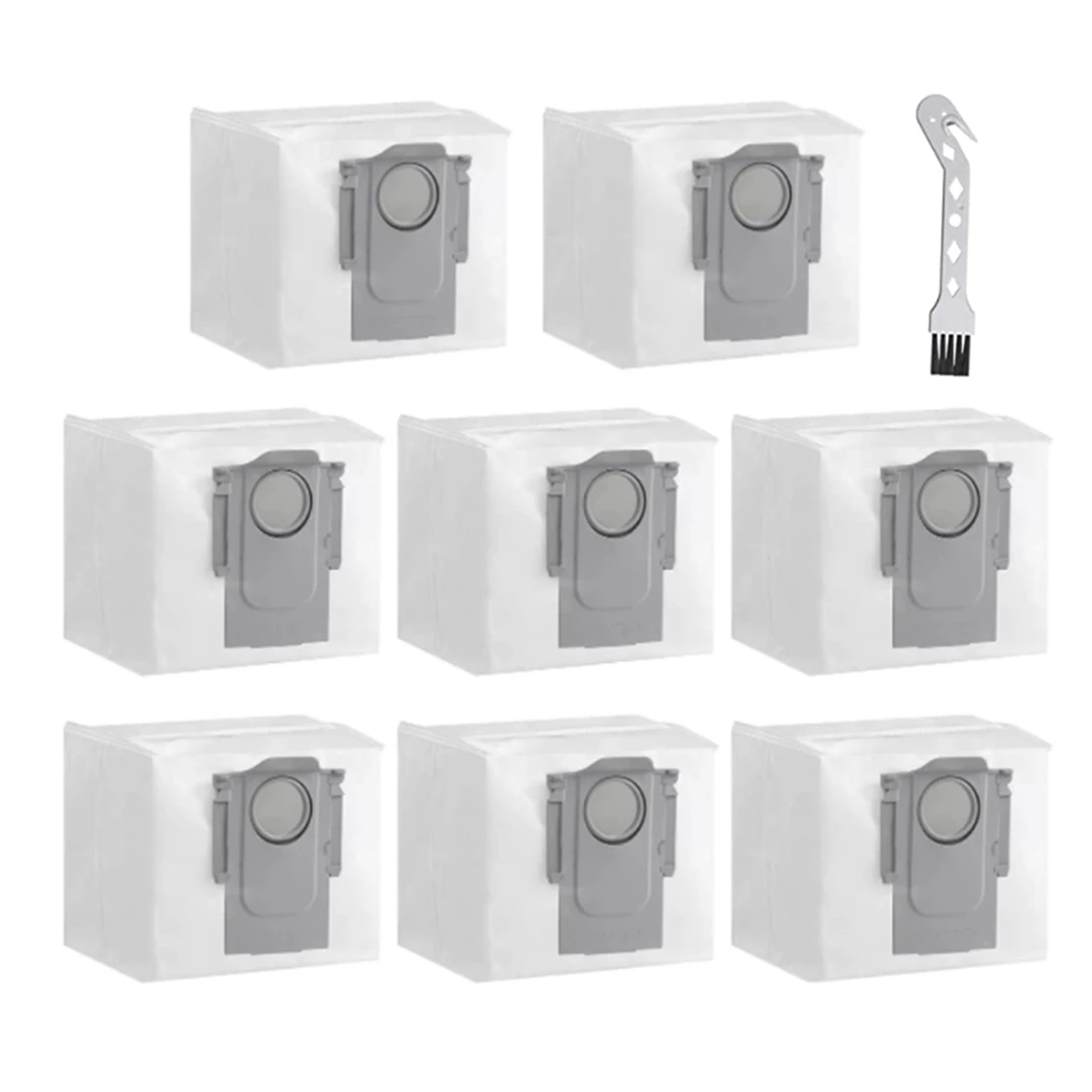 

FNJK-мешок для пылесоса для Xiaomi Roborock Q7 MAX/Roborock Q7 MAX+, сменный мешок для пыли, аксессуары