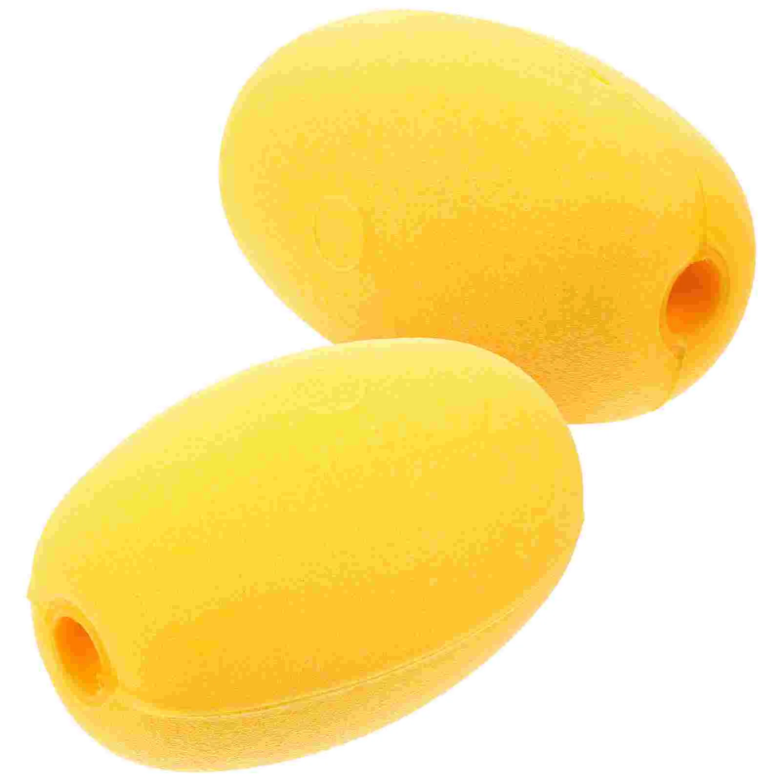 

2 Pcs Floties Eva High Density Anti-aging Buoy Oval Float Fishing Gear 2pcs Floating Ball for Water