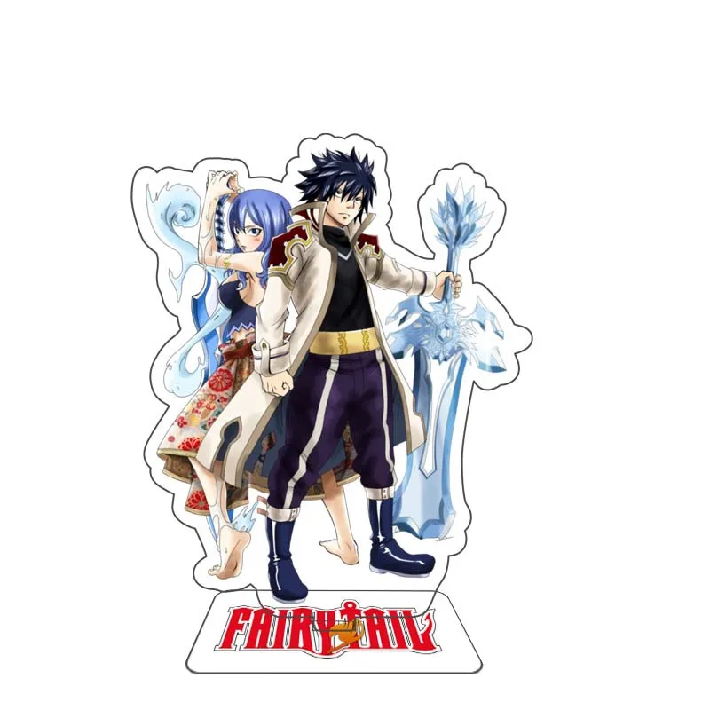 NEW Anime FAIRY TAIL 15CM 100 YEARS QUEST Acrylic Stand Action Figure Natsu Toy PVC Fairy Tail Desktop Standing Sign Gift