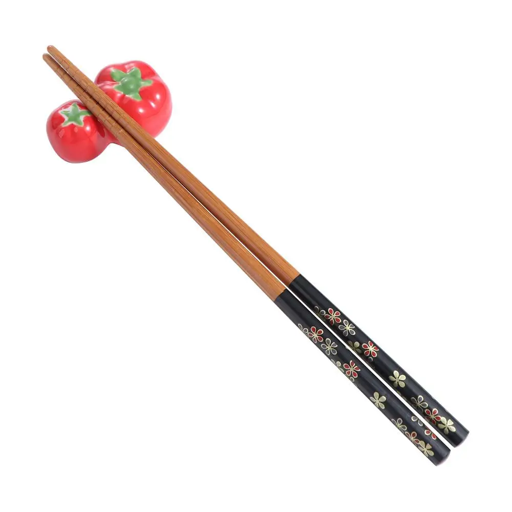 أدوات تزيين المنزل السيراميك لطيف 2 أنماط الراحة أدوات المطبخ شوكة رف حامل أعواد الأكل أدوات المائدة