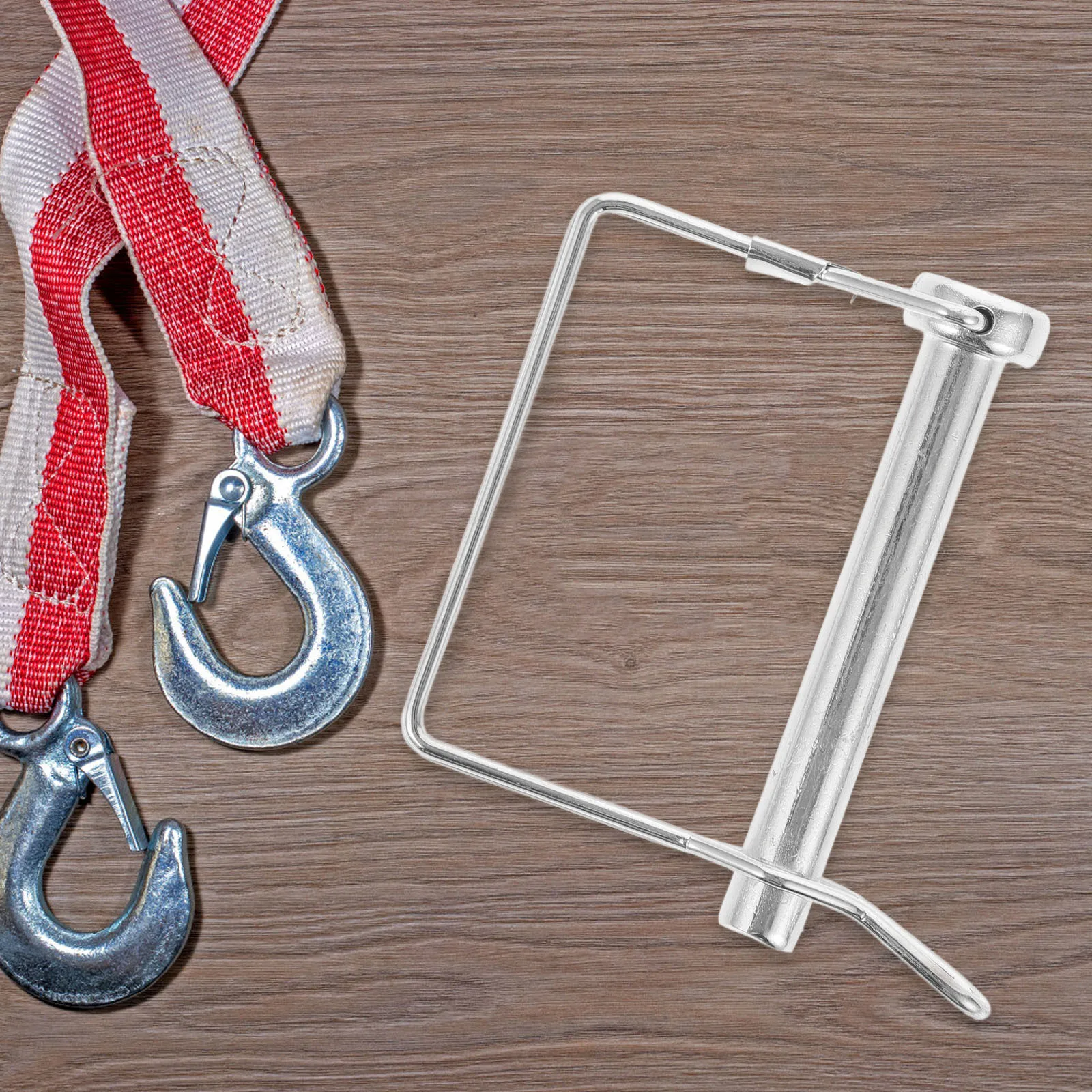 

Heavy Duty Safety Coupler Pin Trailer Hitch Wire Lock Retainer Shaft Lock Pin Secure Trailer Fastening Wire Retainer