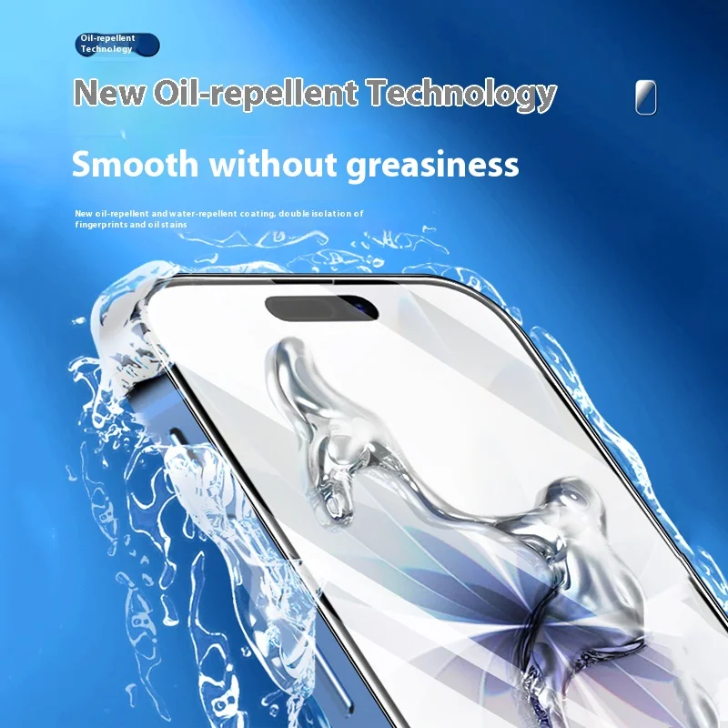 زجاج مقسى عالي الدقة لهاتف iPhone 17 Pro Max / 17 Pro / 17 Air /17 واقي شاشة لهاتف iPhone 17 Series طبقة زجاجية واقية للشاشة