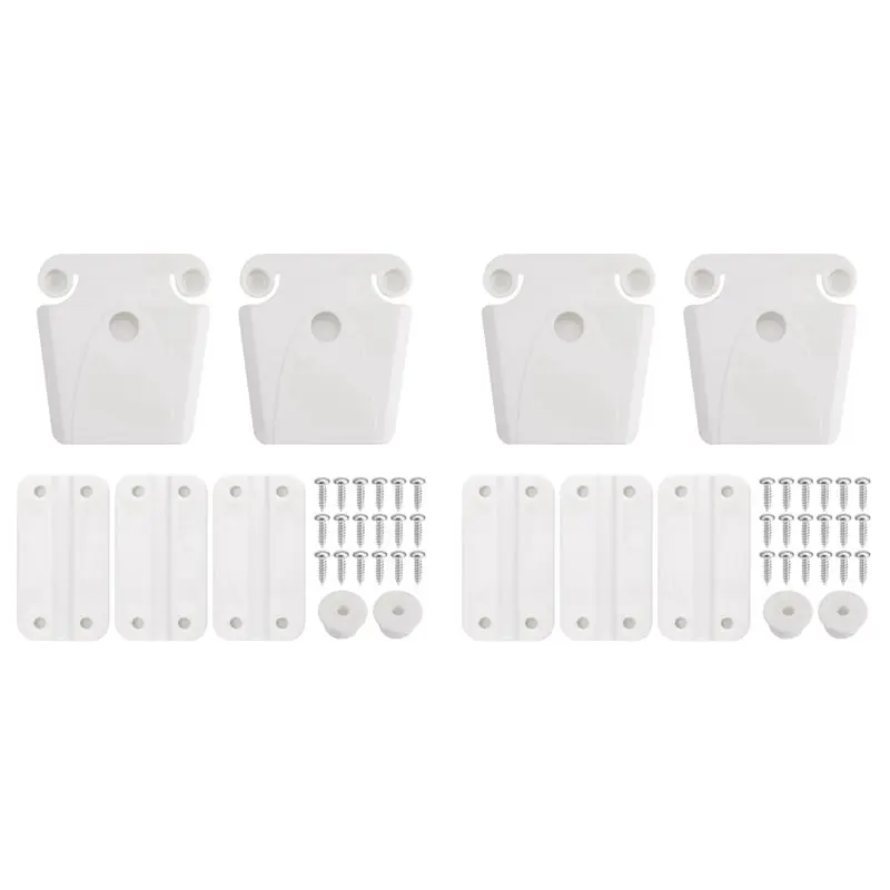A69ecooler Hinge And Latch And Screws Kit, 6 Cooler Hinges 4 Latches 4 Cooler Posts Replacement Parts & 36 Screws For Igloo