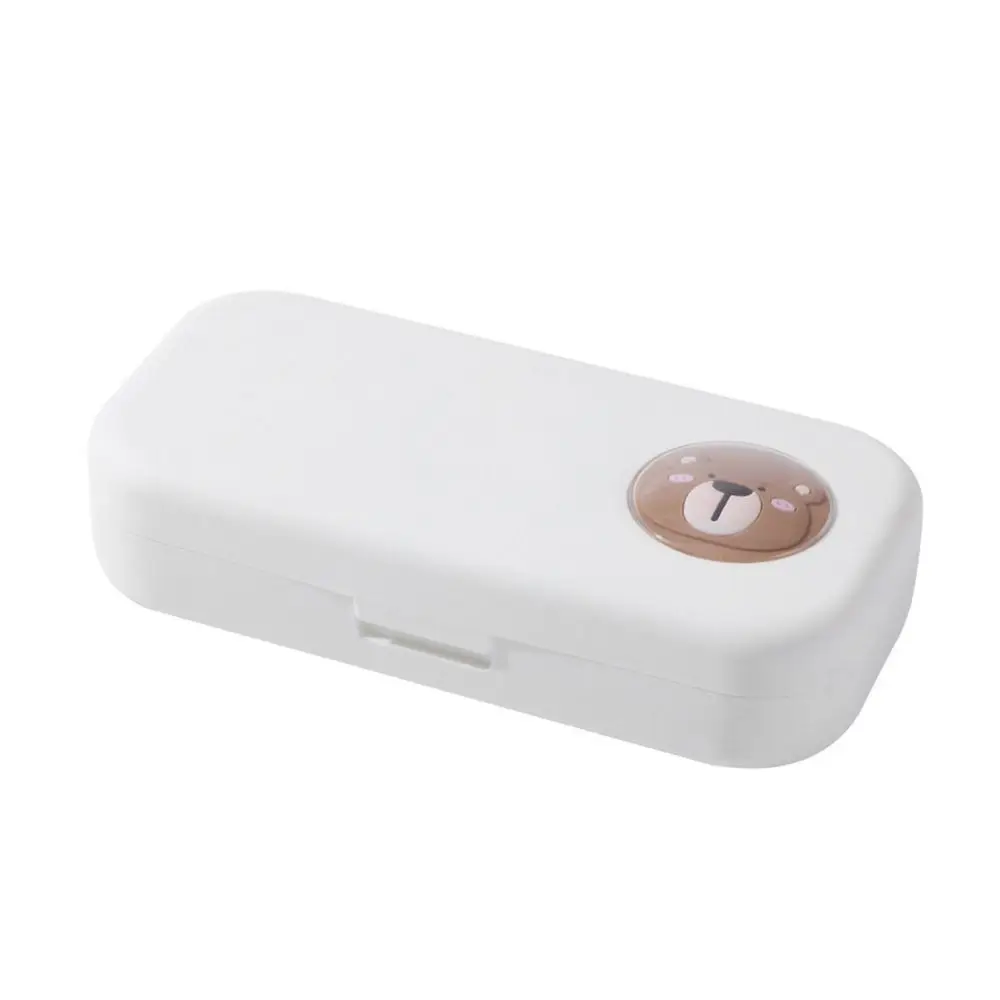 Cartoon Large Capacity Pencil Bag Multifunctional Portable Stationery Bag Double-layer Durable Pen Case Gift