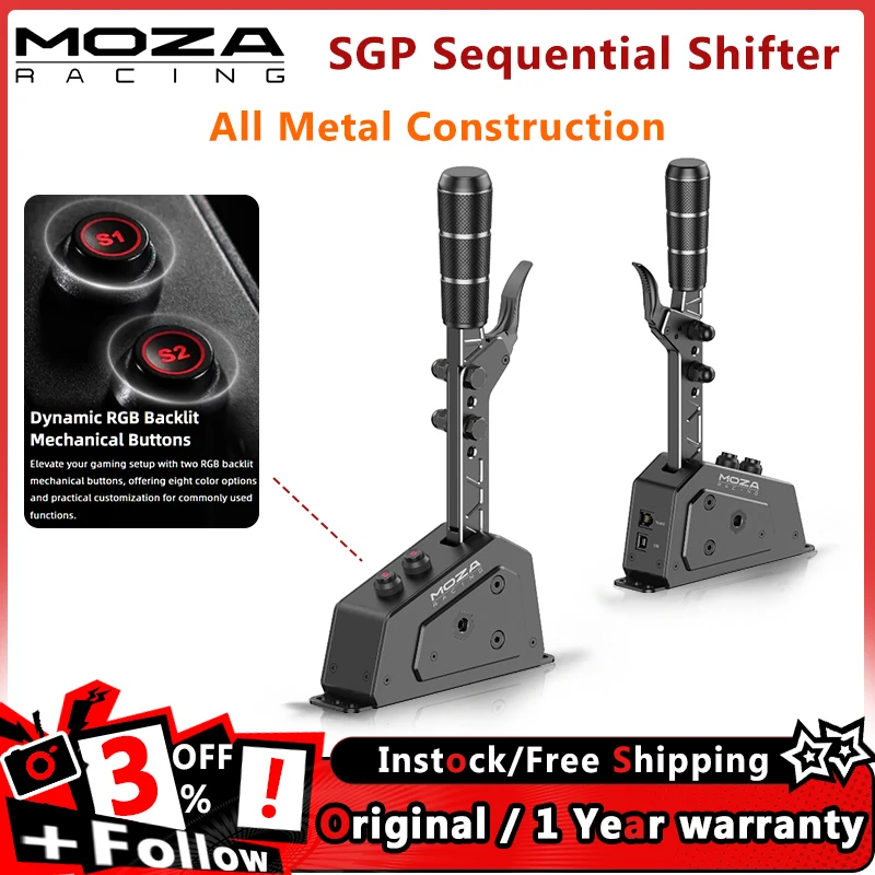 Moza Shifter: La Mejor Solución para Pilotos de Simuladores de Carreras con PC